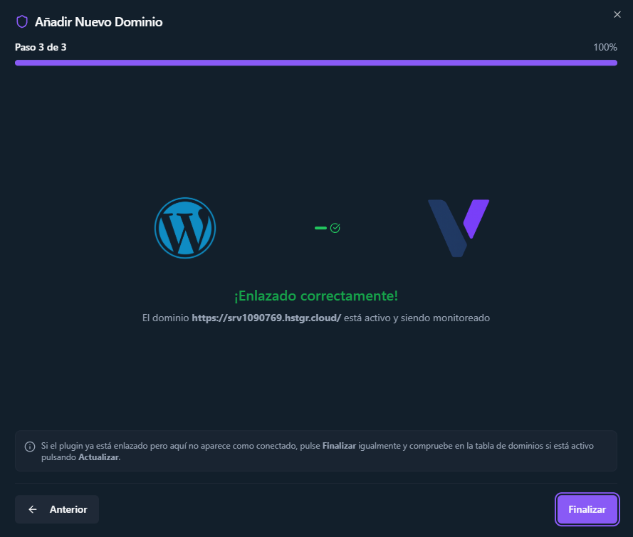 Plugin Dashboard